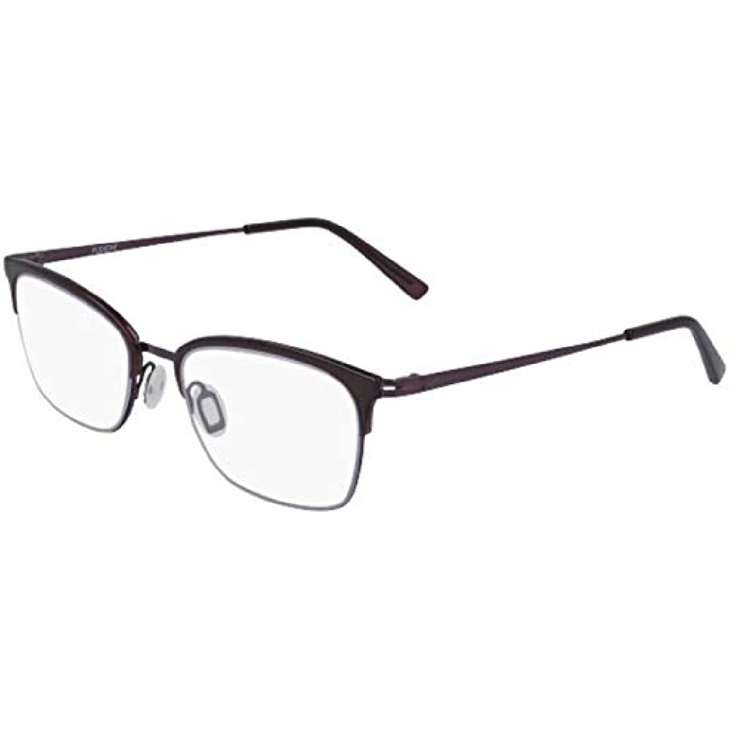 NEW FLEXON W 3024 505 Plum Flexible Titanium Eyeglasses 53mm with