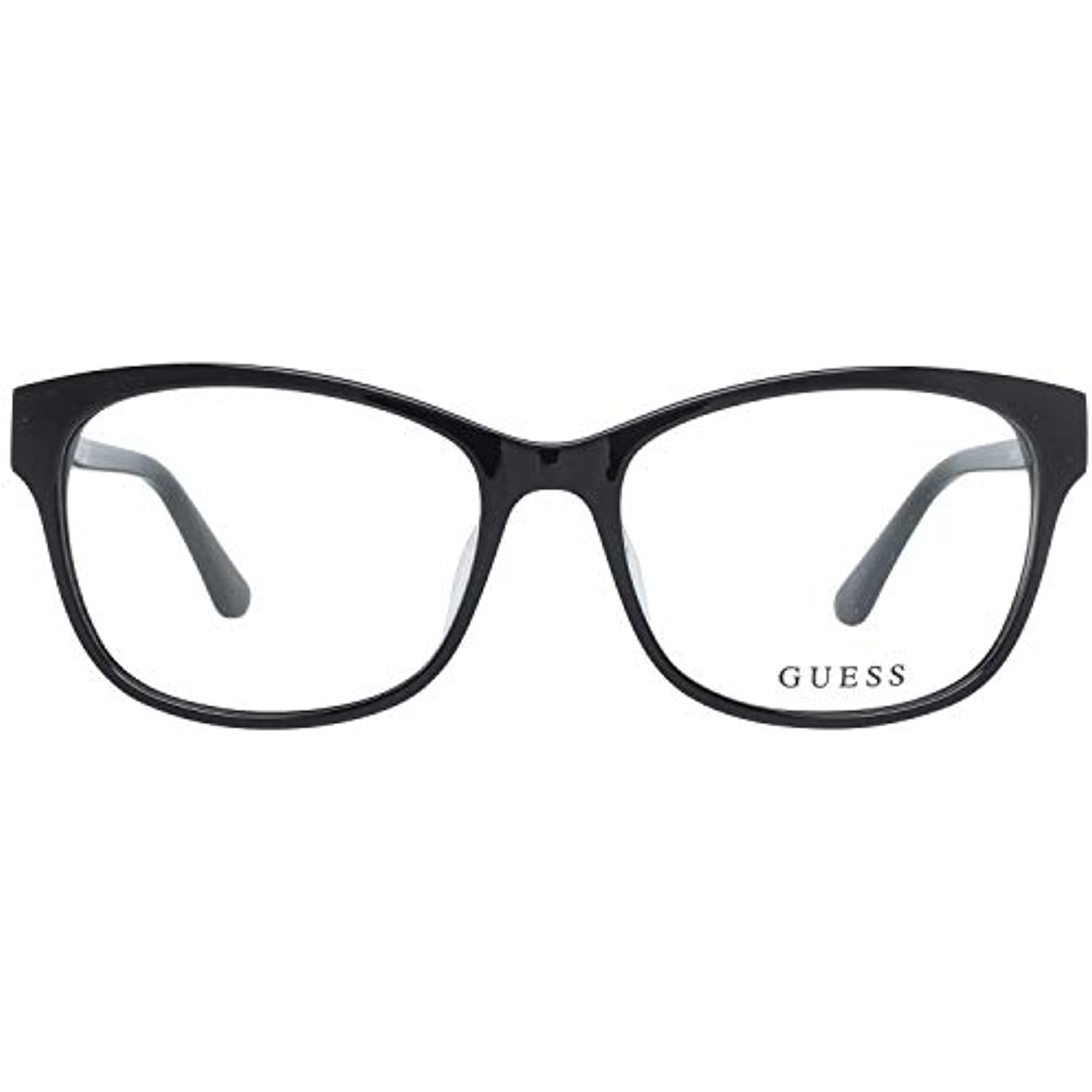 New Guess Gu 2696 F 001 Shiny Black Eyeglasses 54mm With Guess Case True View Optics 0392