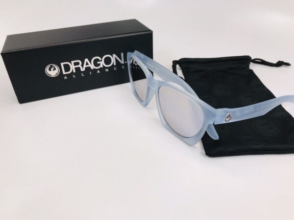 DRAGON DR POST UP Sunglasses 970 Matte Soft Ice with Pearl Ion Lenses