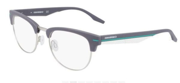 Converse CV3006 020 Matte Grey and White Eyeglasses 52mm