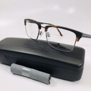 New Wide Guyz Matte Tortoise CARMINE Eyeglasses 57mm for The Stylish Large Man