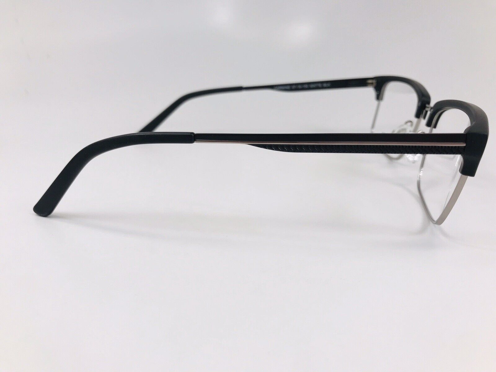 New Wide Guyz Matte Black CARMINE Eyeglasses 57mm for The Stylish Large ...
