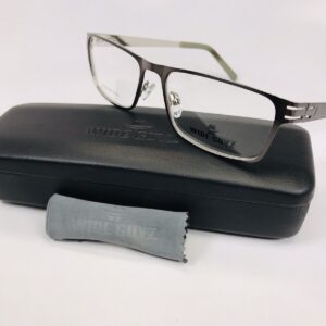 New Wide Guyz Pewter BOSS Eyeglasses 58mm for The Stylish Large Man