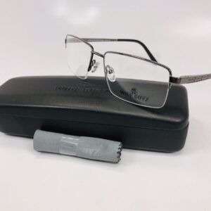 New Wide Guyz Gunmetal CLYDE Eyeglasses 57mm for The Stylish Large Man