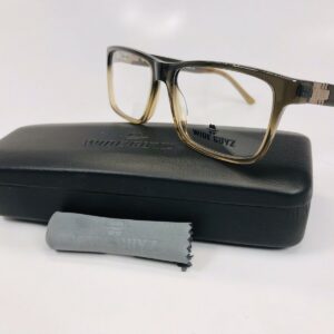 New Wide Guyz Brown Fade BULLDOG Eyeglasses 57mm for The Stylish Large Man