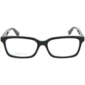 Gucci GG 0168O 005 Black Italian Made Eyeglasses