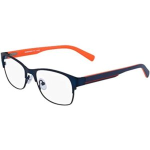 NEW MARCHON JR M-6000 412 Navy Eyeglasses 48mm with Case