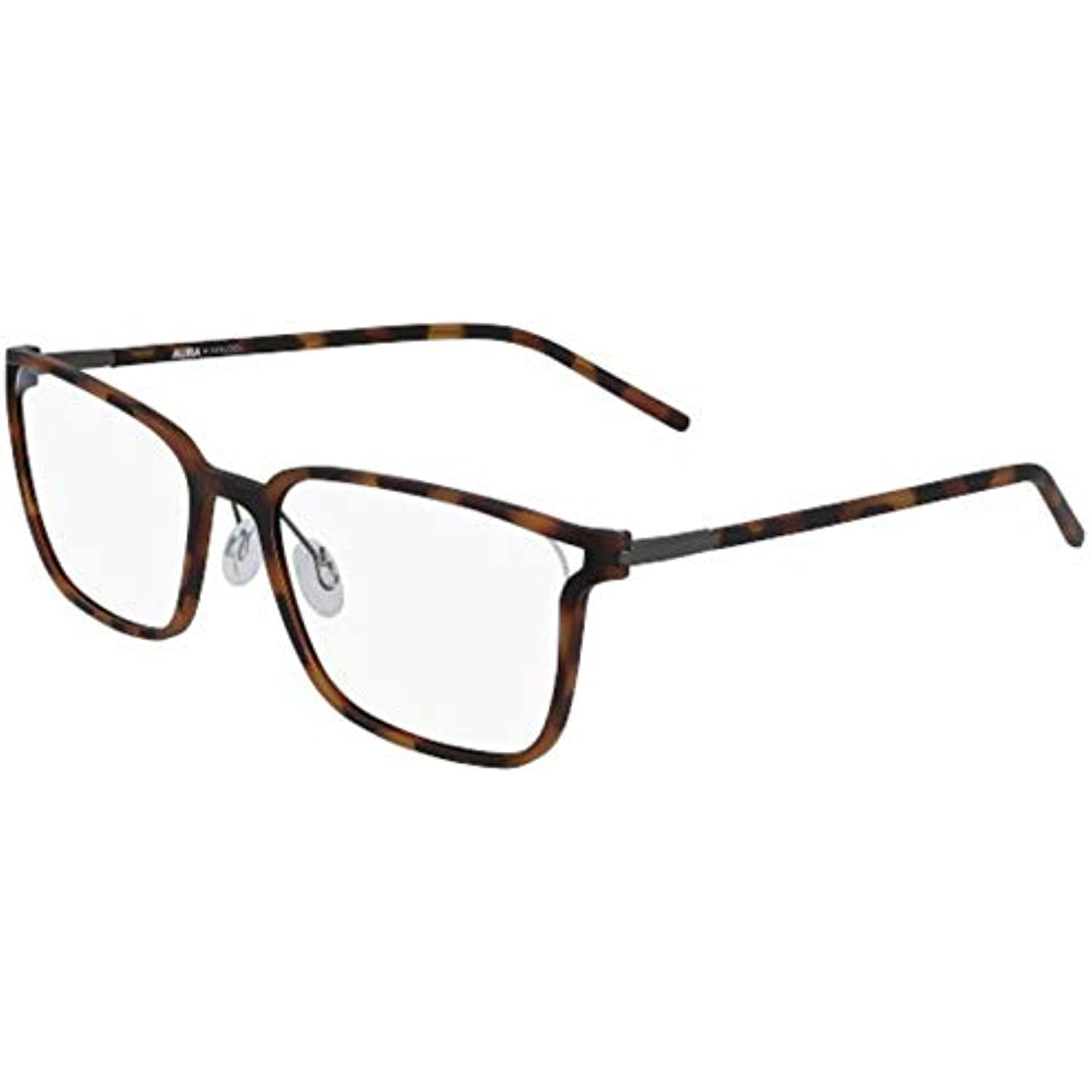 Marchon Airlock 2002 215 Matte Tortoise Eyeglasses 55mm