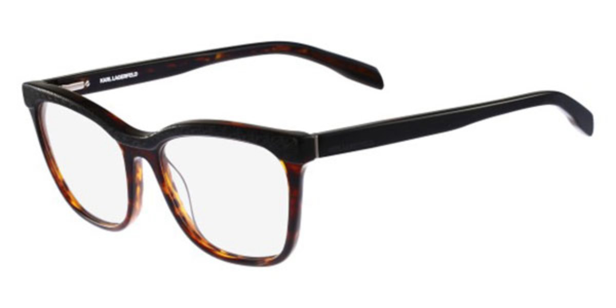 Karl Lagerfeld KL 888 123 Havana and Black Eyeglasses