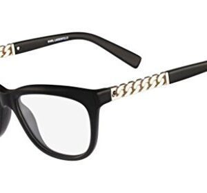 KARL LAGERFELD KL 852 001 Black and Gold Eyeglasses