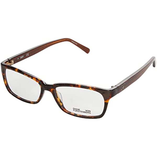 Diane von Furstenberg DVF 5088 210 Brown Tortoise Eyeglasses