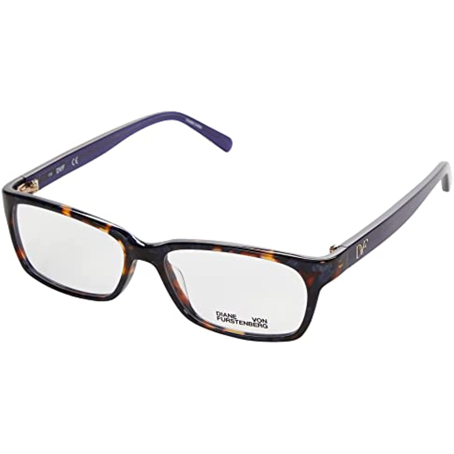 Diane von Furstenberg DVF 5088 400 Blue Tortoise Eyeglasses