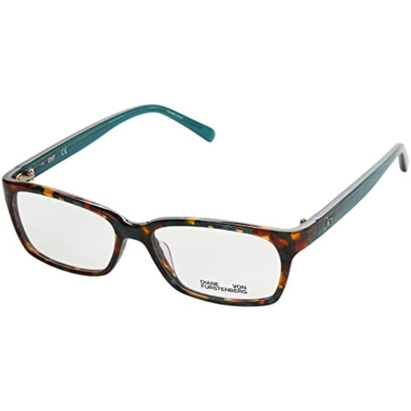 Diane von Furstenberg DVF 5088 319 Green Tortoise Eyeglasses