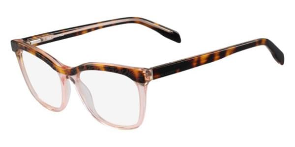 Karl Lagerfeld KL 888 013 Havana and Crystal Rose Eyeglasses