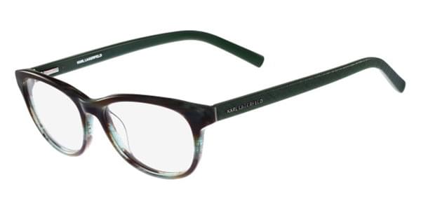 Karl Lagerfeld KL 890 048 Green and Brown Marble Eyeglasses