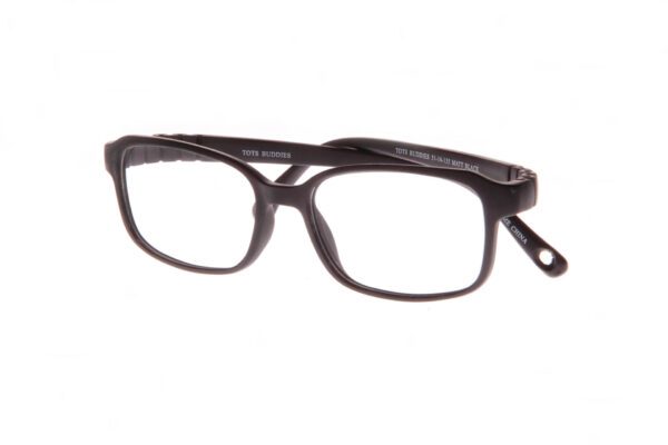 TOTS Matte Black BUDDIES Eyeglasses for KIDS 51mm