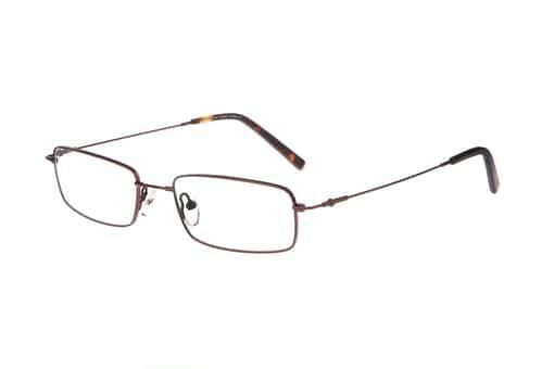 I-TECH Brown DRIVE Titanium and Memory Metal Eyeglasses