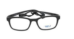 TOTS Matte Black ENERGY Eyeglasses for KIDS 49mm