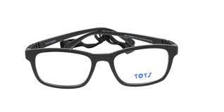 TOTS Matte Black ENERGY Eyeglasses for KIDS 49mm