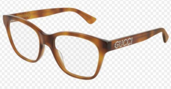 Gucci GG 0420O 004 Light Havana Eyeglasses 52mm