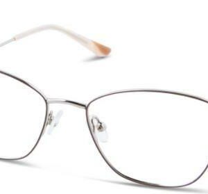 QUILL Brown and Silver BIRDIE Eyeglasses