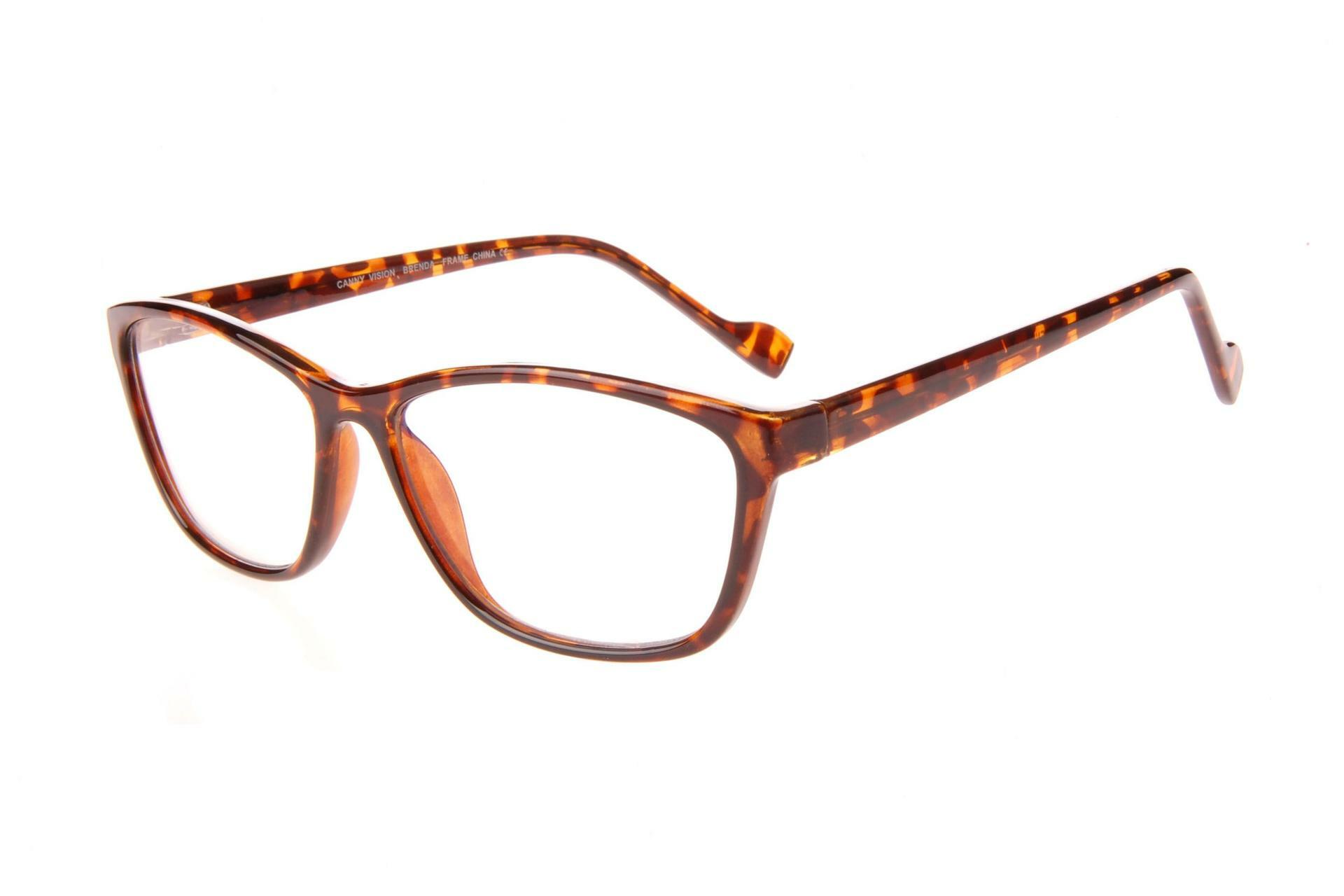 NEW CANNY VISION Tortoise BRENDA Eyeglasses 55mm - True View Optics