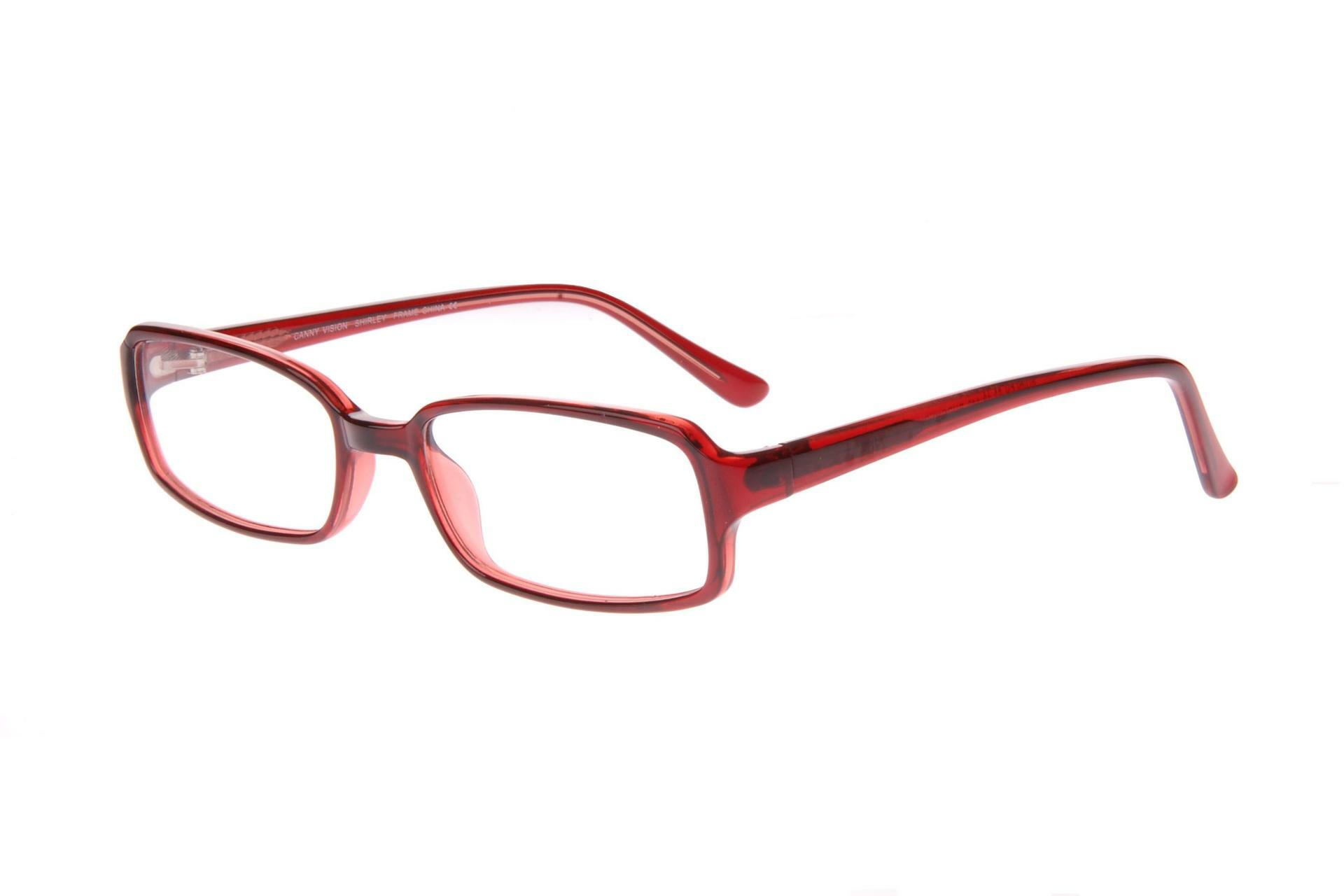 NEW CANNY VISION Burgundy SHIRLEY Eyeglasses 53mm - True View Optics