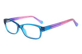 Runway Tween 33 Blue and Rainbow Eyeglasses