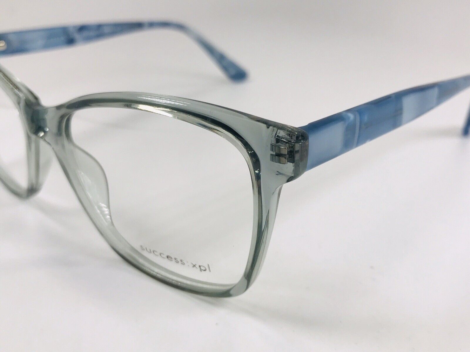 SUCCESS XPL Crystal Blue ELISE Eyeglasses 52mm - True View Optics