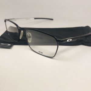 Oakley OX3186-0552 Satin Black and White CONDUCTOR Eyeglasses