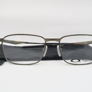 Oakley OX5100-0252 TITANIUM WINGFOLD Satin Pewter Eyeglasses