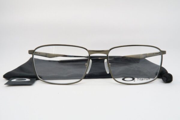 Oakley OX5100-0252 TITANIUM WINGFOLD Satin Pewter Eyeglasses