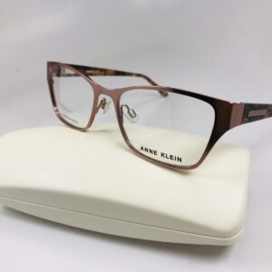 ANNE KLEIN AK5062 780 Rose Gold Eyeglasses 52mm with Case