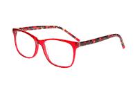 Chic Red BREE Eyeglasses 57mm - True View Optics