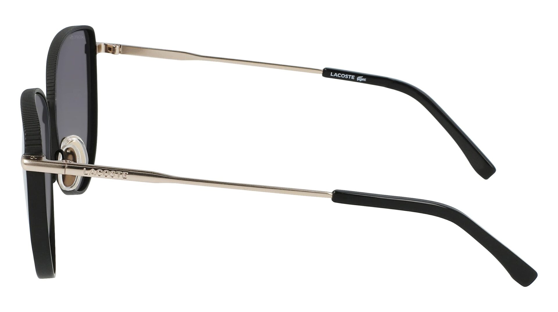 NEW Lacoste L230S 001 Matte Black Sunglasses with Grey Lenses - True ...