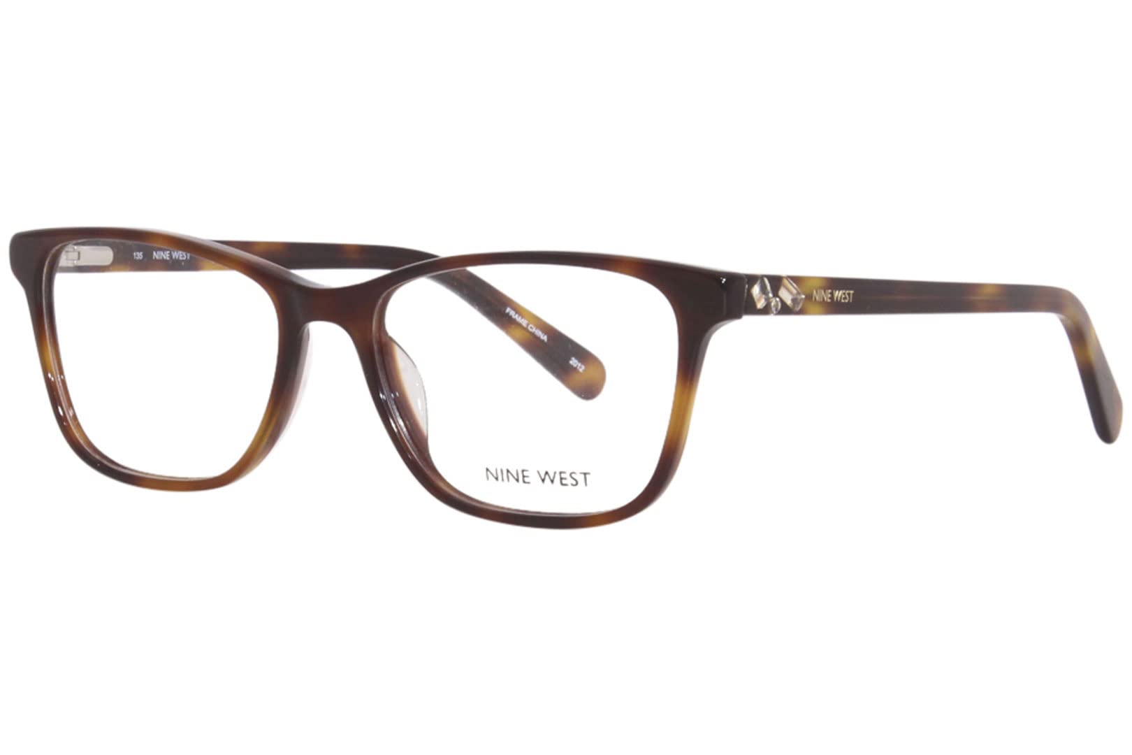 NEW NINE WEST NW 5187 240 Tortoise Eyeglasses 51mm with Nine West Case