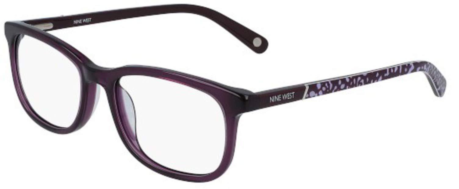 NEW NINE WEST NW 5169 500 Purple Eyeglasses 52mm with Case