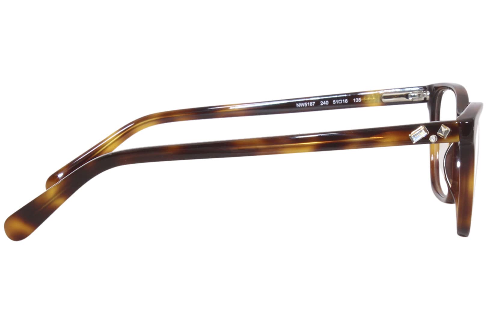 NEW NINE WEST NW 5187 240 Tortoise Eyeglasses 51mm with Nine West Case - Image 3