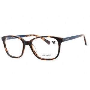 New NINE WEST NW-5200 236 Mink Tortoise & Blue Eyeglasses 52/17/135