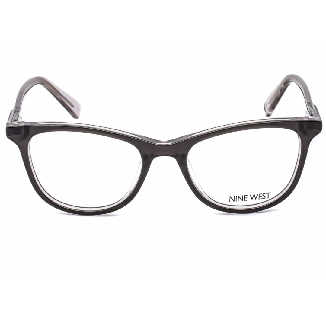 Eyeglasses Nine West NW 5165 014 Charcoal Glitter/Clear Lens - Image 2