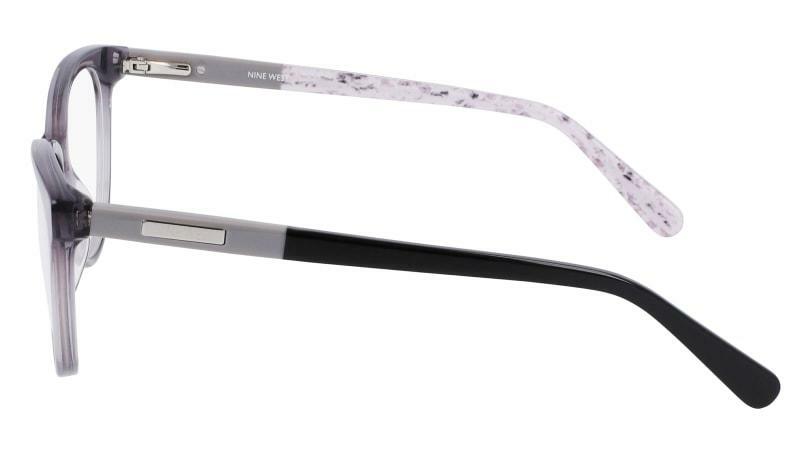 New NINE WEST NW-5209 014 Crystal Light Grey Eyeglasses 49/16/135 - Image 3