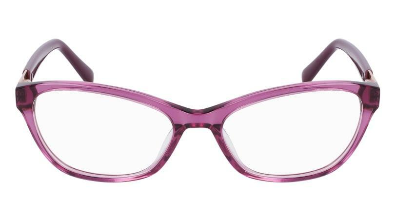 NEW NINE WEST NW 5203 505 Crystal Plum Eyeglasses 54/17/135 - Image 2