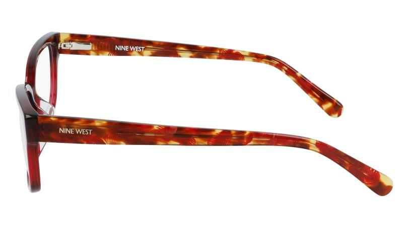 NEW NINE WEST NW 5198X 650 Burgundy Eyeglasses 57/15/140 - Image 3
